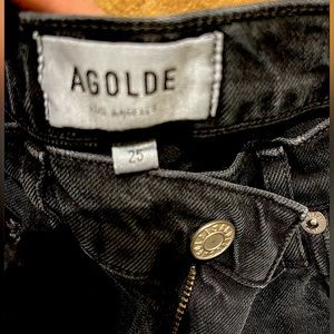 Agolde distressed jeans. Size 25